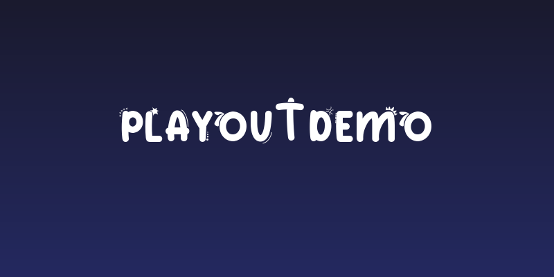 Playout Demo Social Header