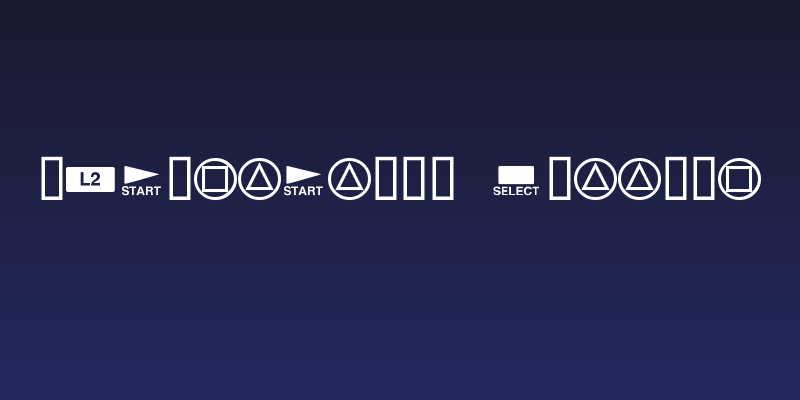 Playstation Buttons Social Header
