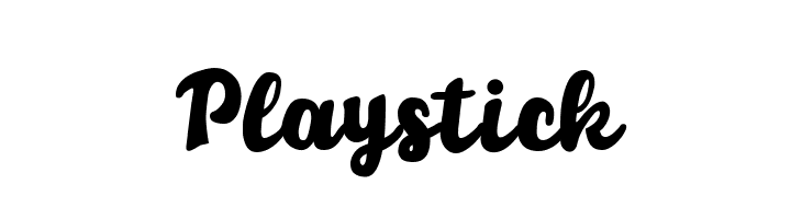Playstick  font caratteri gratis