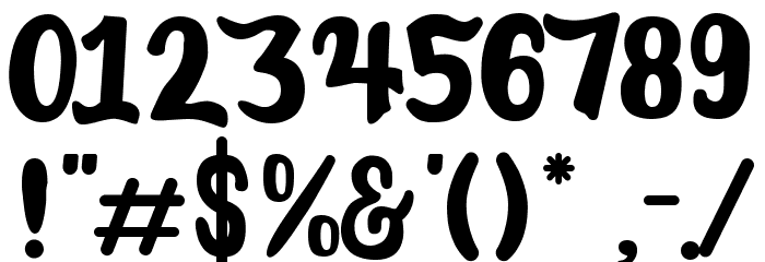 Playstick Font OTHER CHARS