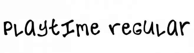 Playtime Regular  Free Fonts Download