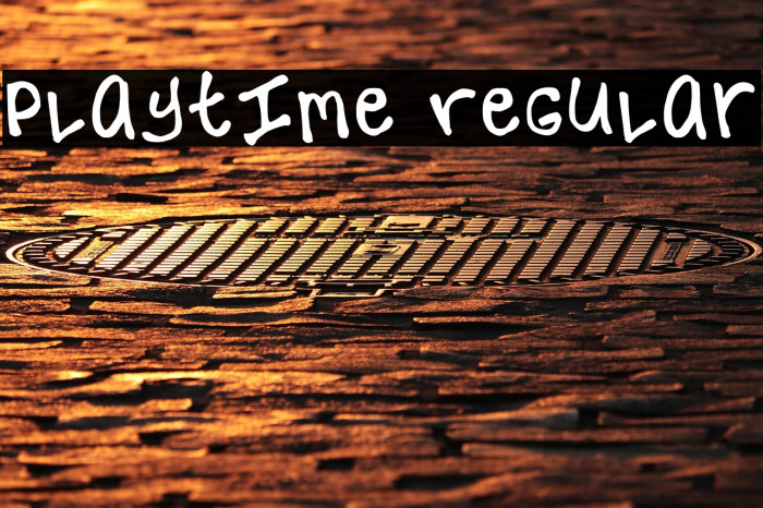 Playtime Regular Example 3