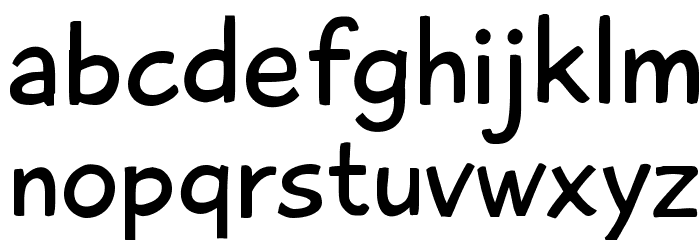 Playtime With Hot Toddies Font LOWERCASE