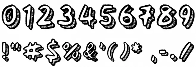 Playtime Font OTHER CHARS