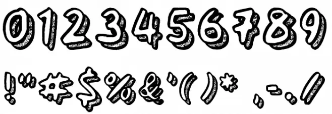 Playtime Font OTHER CHARS