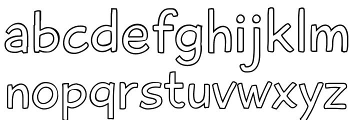 PlaytimeWithHotToddies3D Font Litere mici
