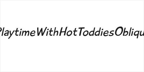 PlaytimeWithHotToddiesOblique Logo