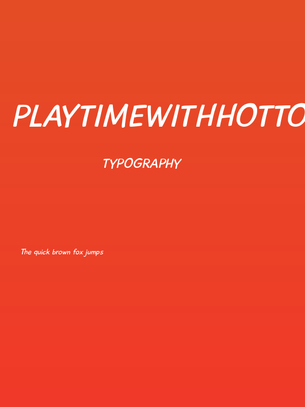 PlaytimeWithHotToddiesOblique Poster