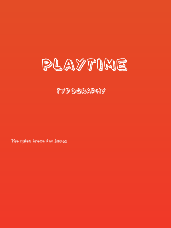 Playtime Poster