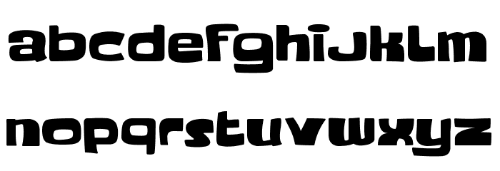 Playtimes Font LOWERCASE