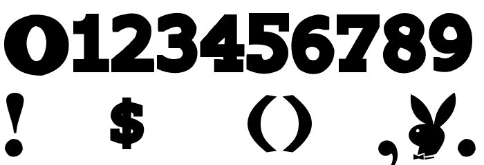 Playtoy Font OTHER CHARS