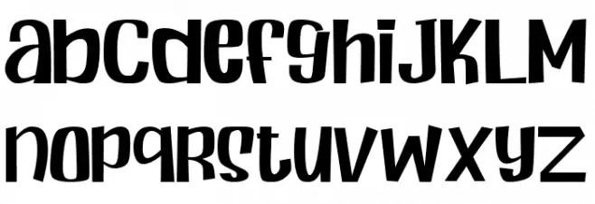 Playworld Font LOWERCASE