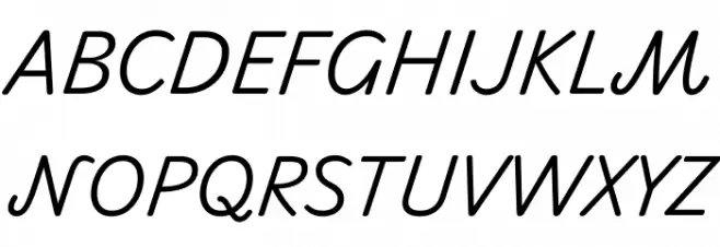 Playwrite DK Loopet Regular 字体 大写