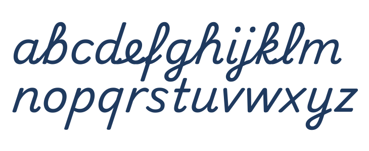 Playwrite DK Loopet Regular Lowercase