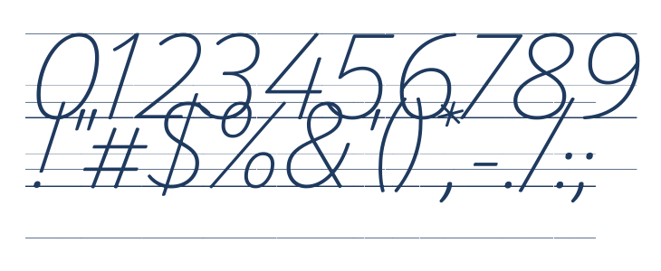 Playwrite NL Guides Regular Other Characters