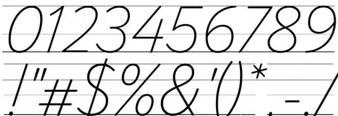 Playwrite NL Guides Regular Caratteri ALTRI CARATTERI