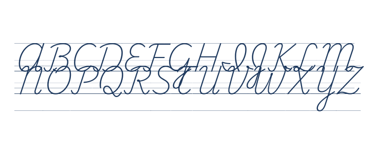 Playwrite NL Guides Regular Uppercase