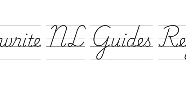 Playwrite NL Guides Regular Logo