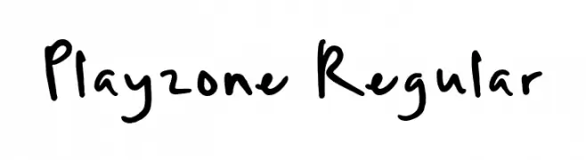 Playzone Regular خط