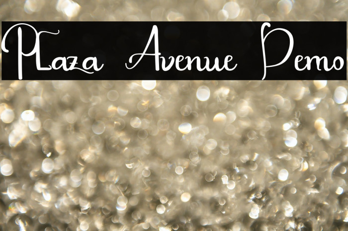 Plaza Avenue Demo Example 3