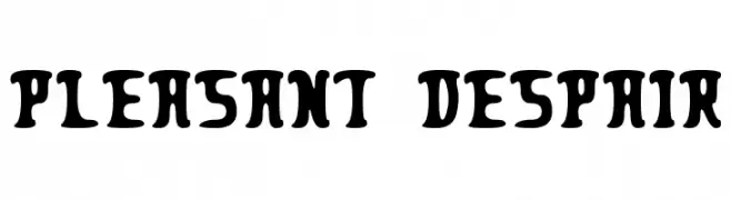 Pleasant Despair  Fuentes Gratis Descargar