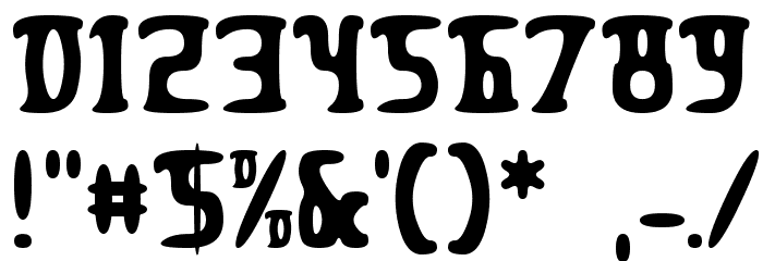 Pleasant Despair Font OTHER CHARS