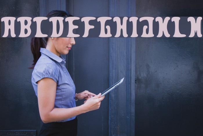 Pleasant Despair Font examples