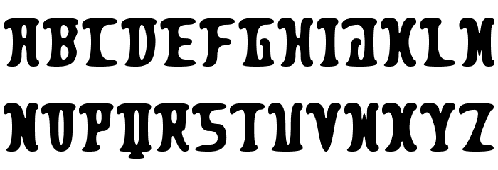 Pleasant Despair Font LOWERCASE