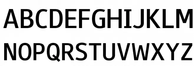PleaseOptimize خط أحرف كبيرة