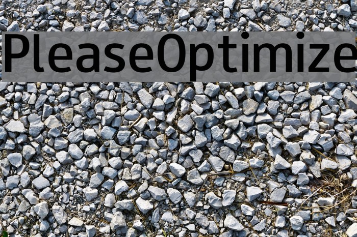 PleaseOptimize Font examples
