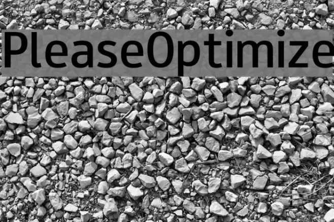 PleaseOptimize Font examples