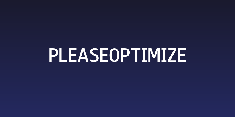 PleaseOptimize Social Header