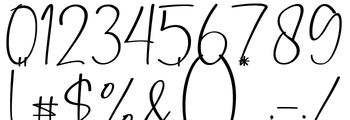 Pleasent Font OTHER CHARS