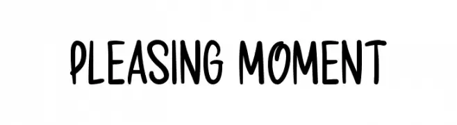 Pleasing Moment  免费字体下载