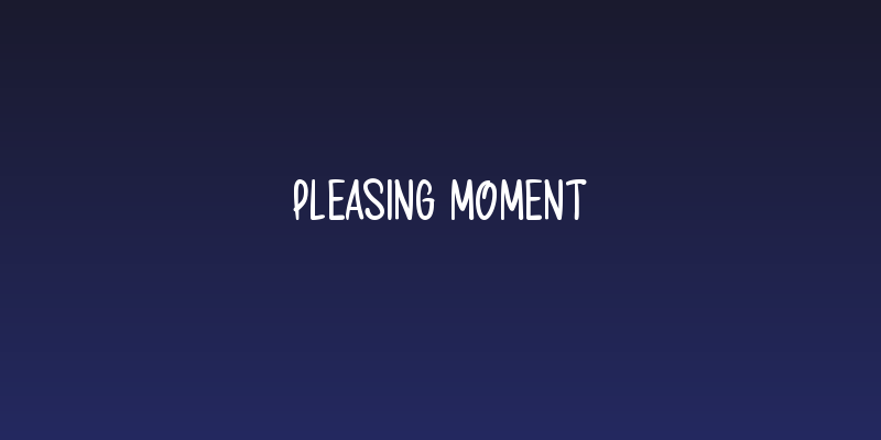 Pleasing Moment Social Header