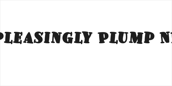 Pleasingly Plump NF Logo