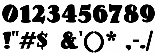 PleasinglyPlump Caratteri ALTRI CARATTERI