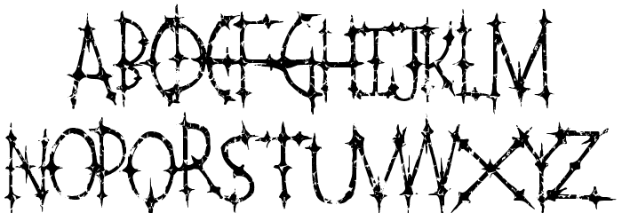 PleasureCastleMarble Font LOWERCASE
