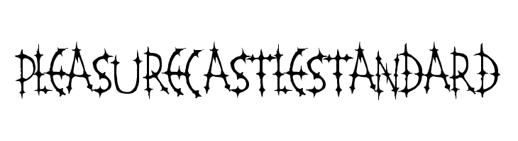 PleasureCastleStandard Font - FFonts.net