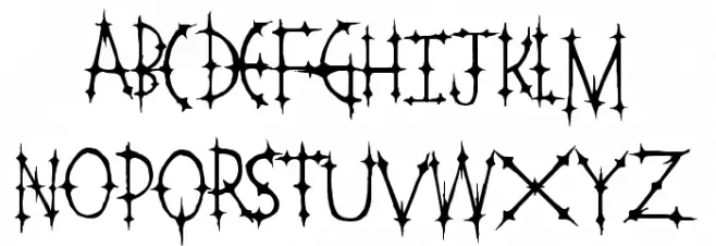 PleasureCastleStandard 字体 大写