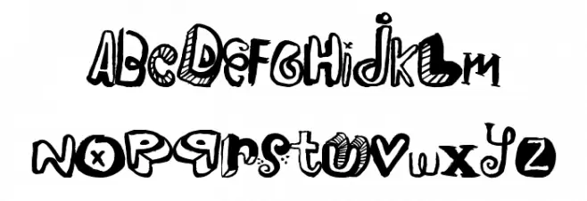 PleasureRiot Font LOWERCASE