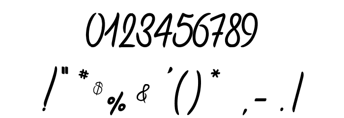 Pledge_PersonalUseOnly Font OTHER CHARS