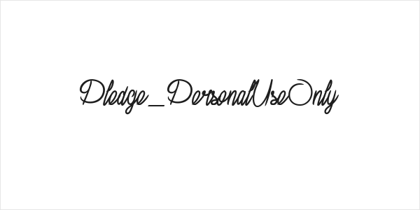 Pledge_PersonalUseOnly Logo