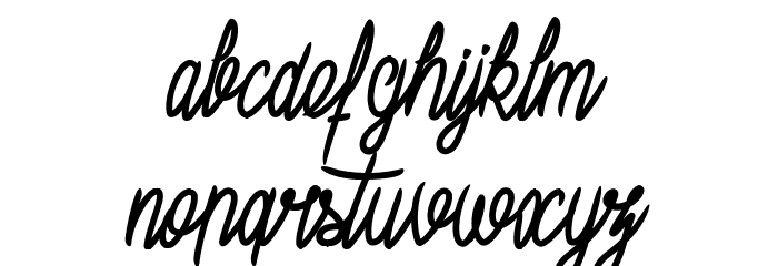Pledge_PersonalUseOnly Font LOWERCASE