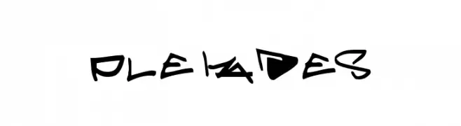 Pleiades  Frei Schriftart Herunterladen
