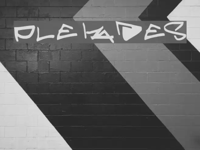 Pleiades Font examples