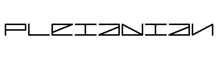 Pleiadian  font caratteri gratis