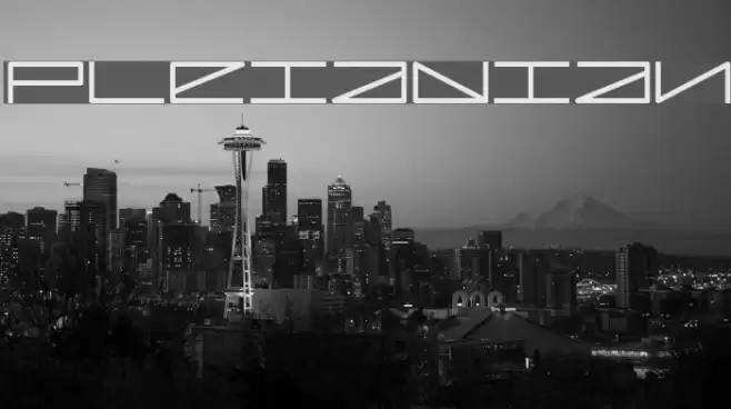 Pleiadian Font examples