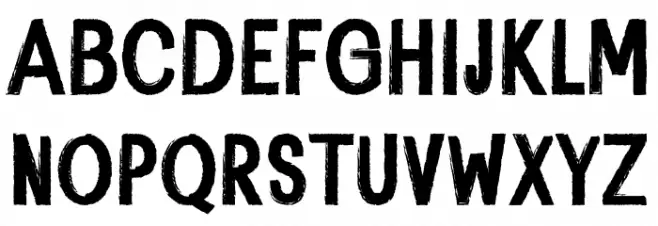Plessis Demo フォント 大文字