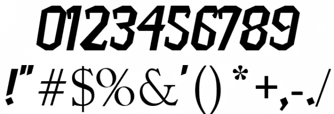 Pletakrutuk Font OTHER CHARS